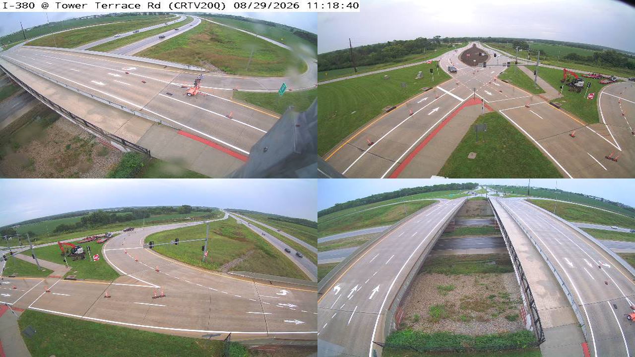 I-380 @ MM 26.5 (Tower Terrace)-Q live camera view