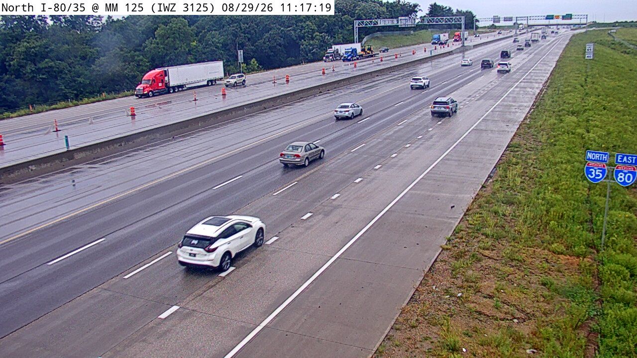 I-35/80 @ MM 125 (IWZ 3125) live camera view
