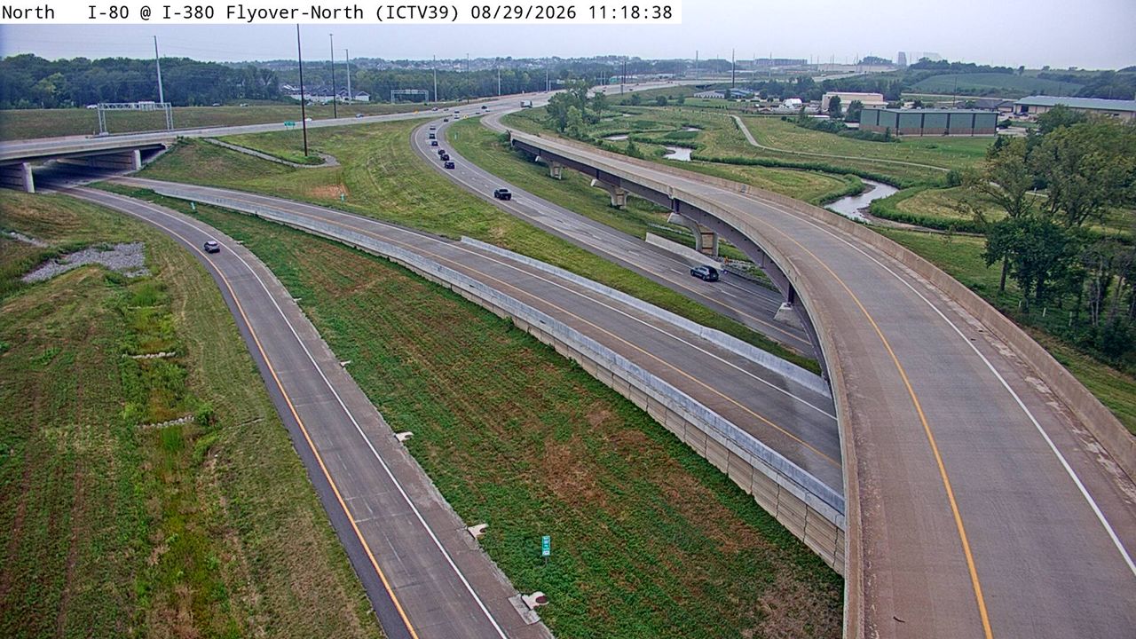 I-80 @ MM 238.9 (I-380 NB Flyover) live camera view