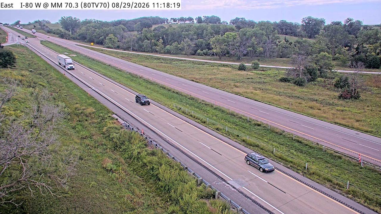 I-80 @ MM 70.1 live camera view