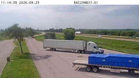 Rest Area: I-29 NB MM 37 near Pacific Junction live camera view