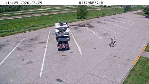 Rest Area: I-29 NB MM 37 near Pacific Junction live camera view