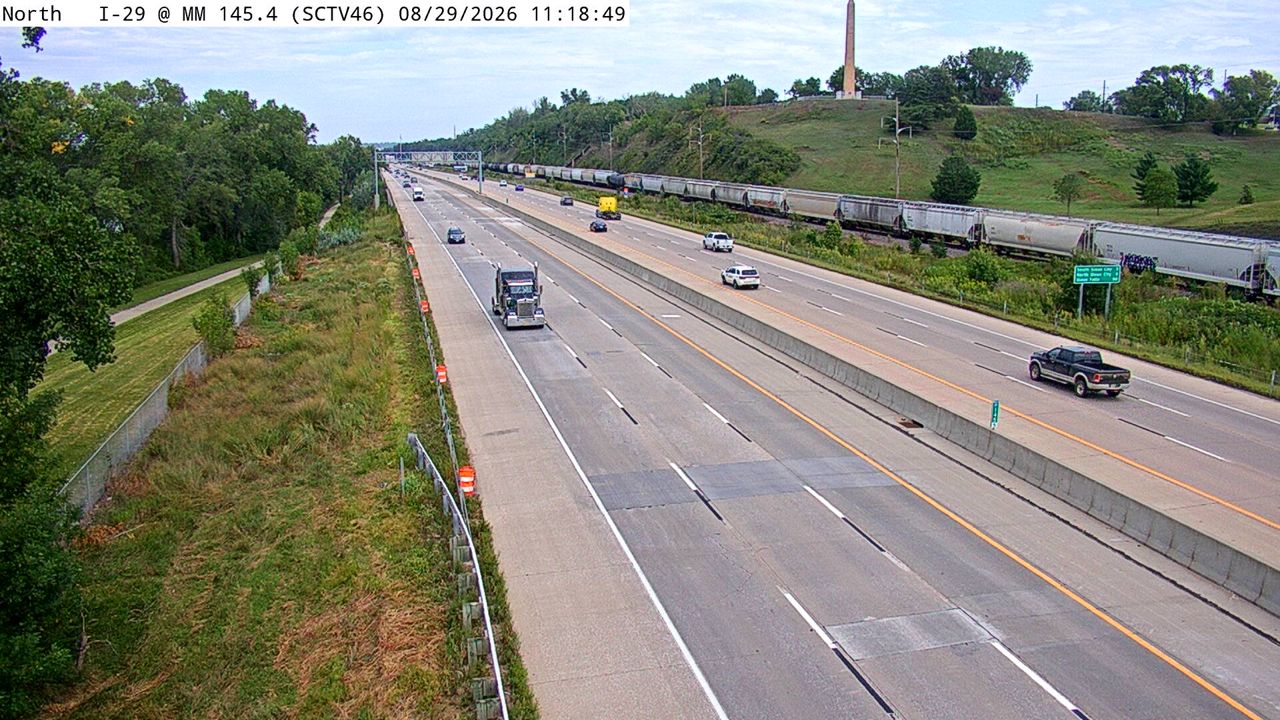 I-29 @ MM 145.5 live camera view