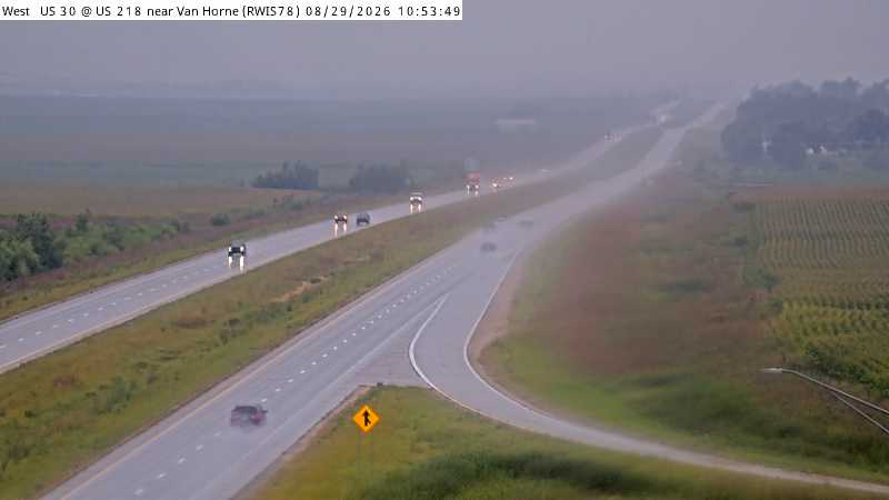 US 218 S MM 135 @ Van Horne live camera view