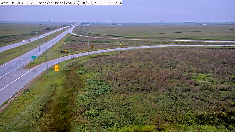 US 218 S MM 135 @ Van Horne live camera view