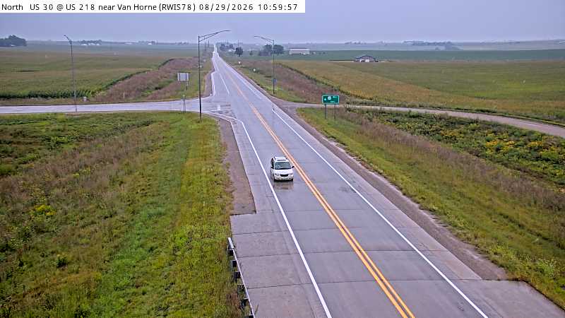 US 218 S MM 135 @ Van Horne live camera view