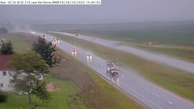 US 218 S MM 135 @ Van Horne live camera view