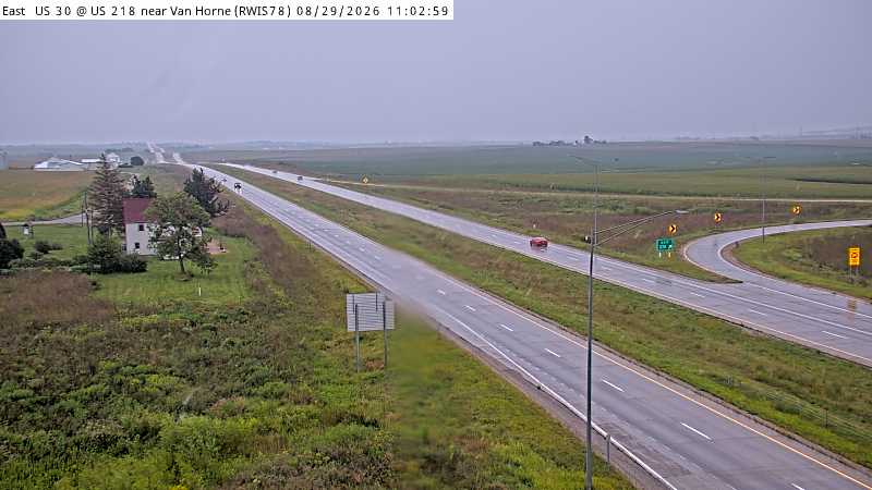 US 218 S MM 135 @ Van Horne live camera view