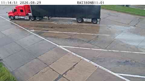 Rest Area: I-380 NB MM 11 near Cedar Rapids live camera view