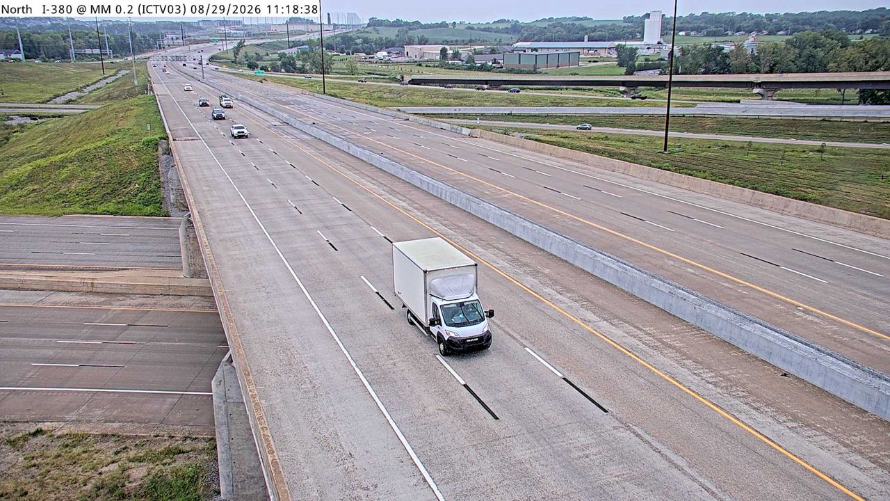 I-380 @ MM 0.2 live camera view