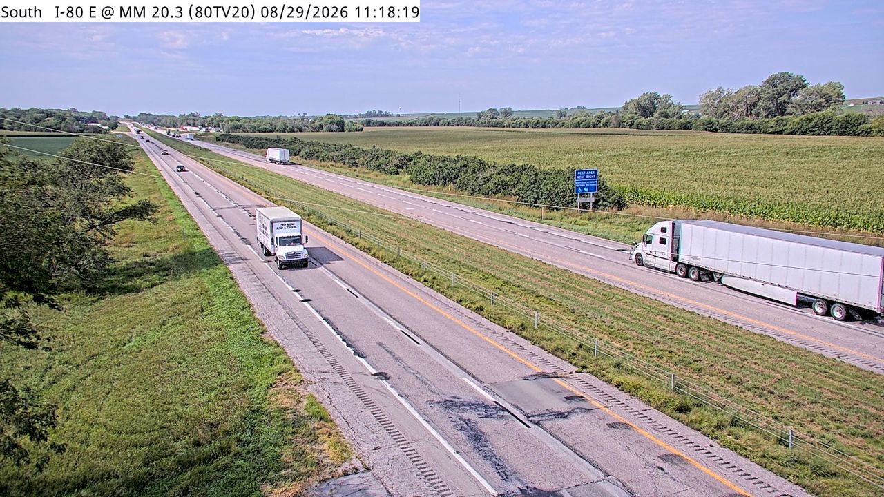 I-80 @ MM 20.1 live camera view