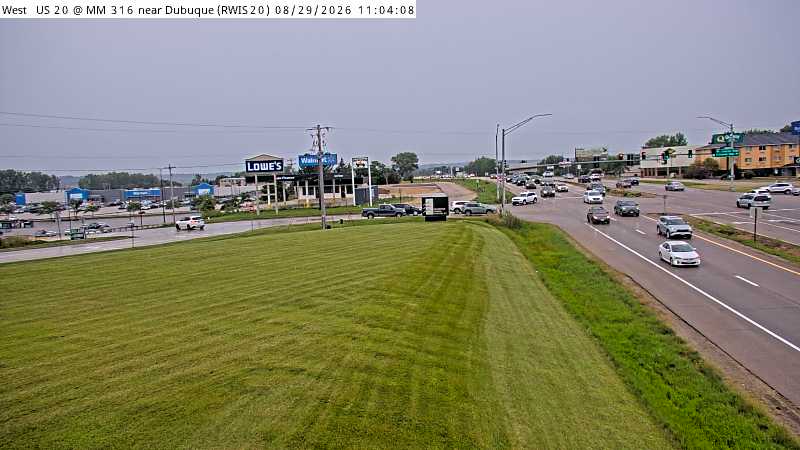 US 20 MM 316 @ Dubuque live camera view