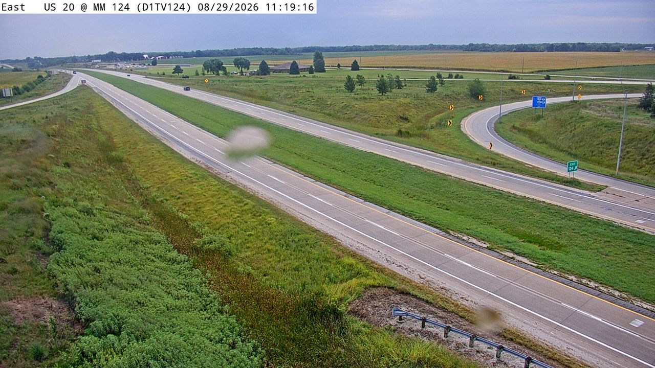 US 20 @ MM 124.6 (Bus US 20) live camera view
