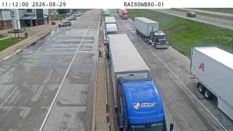 Rest Area: I-80 WB MM 80 near Adair live camera view