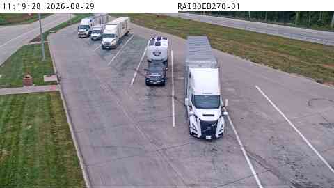Rest Area: I-80 EB MM 270 near Wilton live camera view
