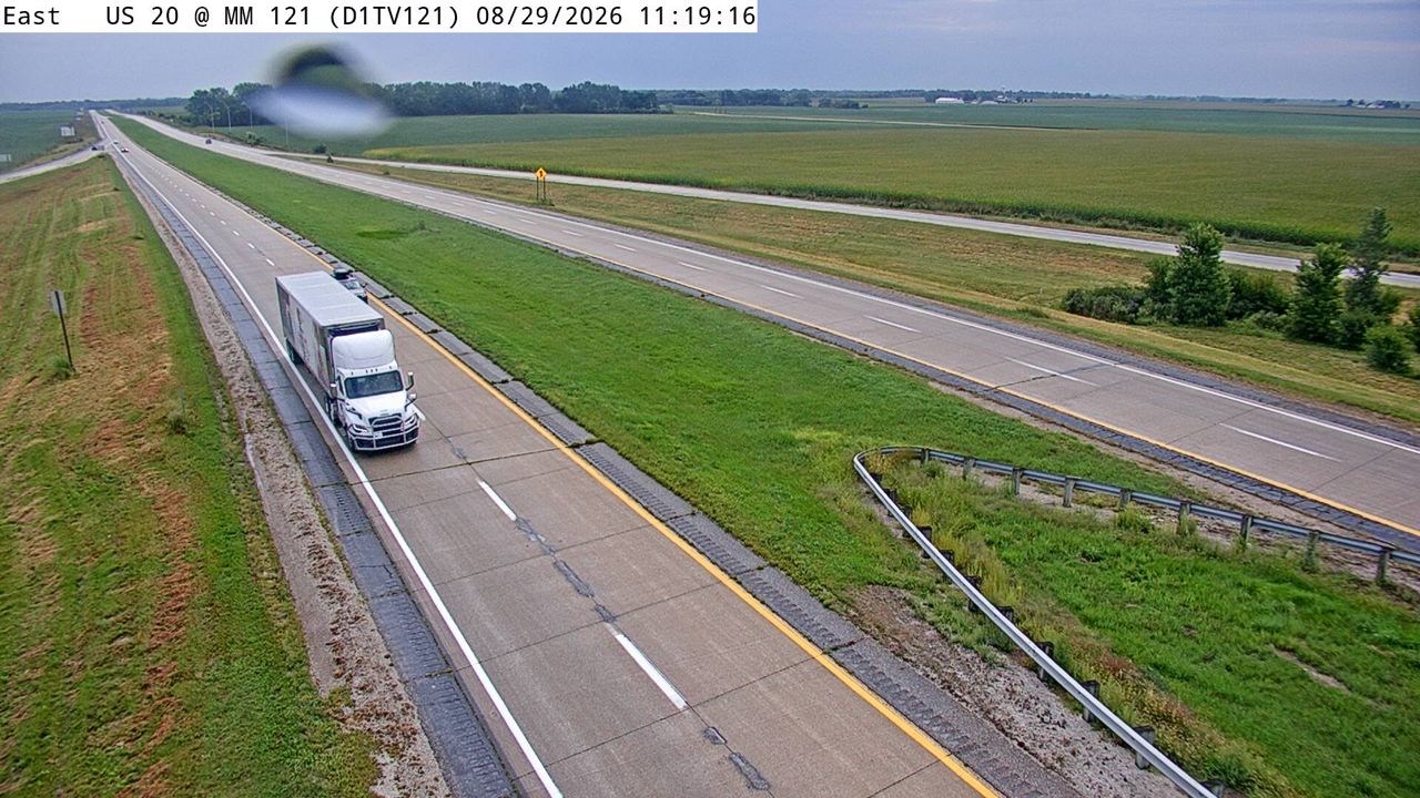 US 20 @ MM 121.5 (US 169) live camera view