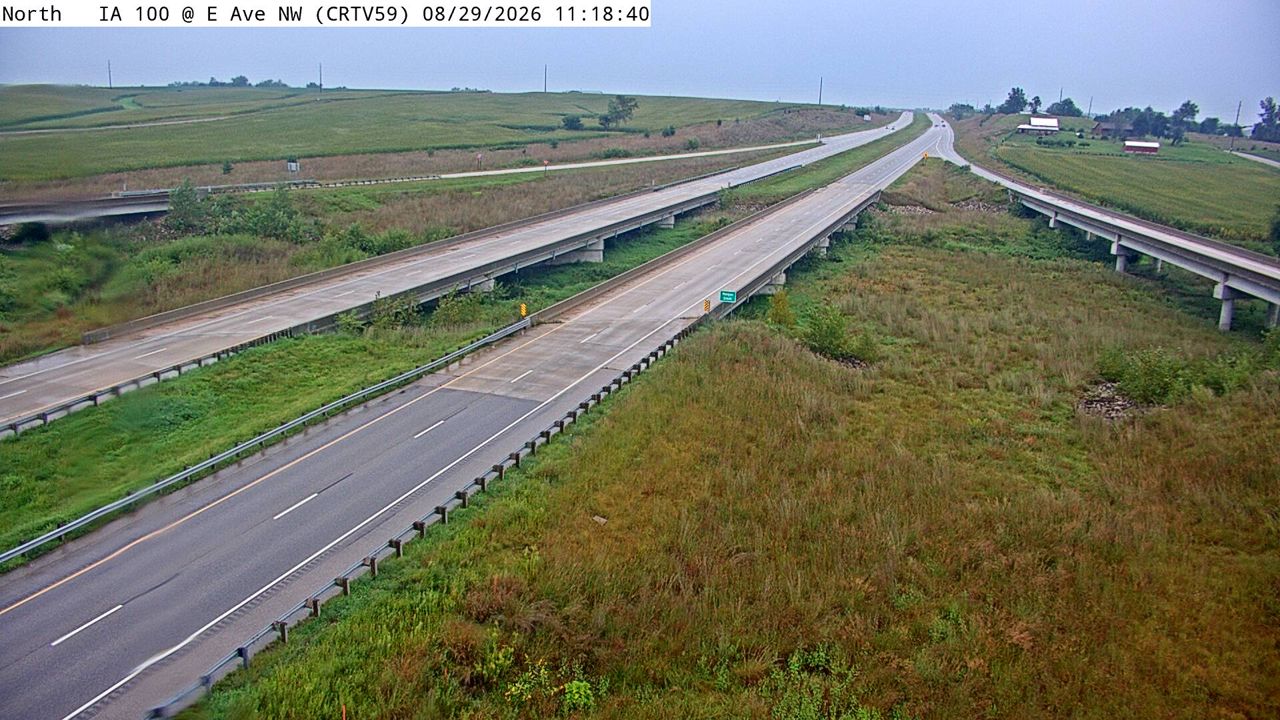 IA 100 @ MM 1.6 (E Ave NW ) live camera view