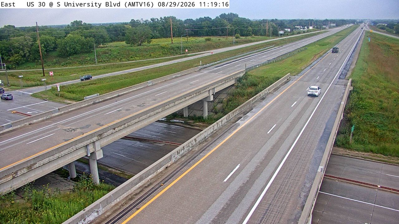 US 30 @ MM 147 (University Blvd) live camera view