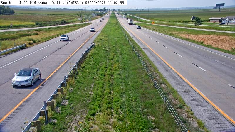 I-29 MM 76 @ Missouri Valley live camera view