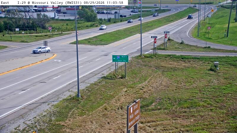 I-29 MM 76 @ Missouri Valley live camera view