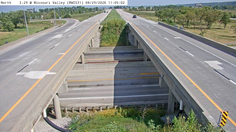 I-29 MM 76 @ Missouri Valley live camera view