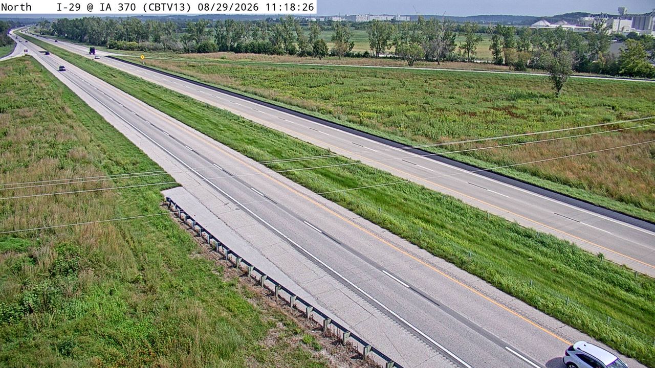 I-29 @ MM 42.9 (IA 370) live camera view