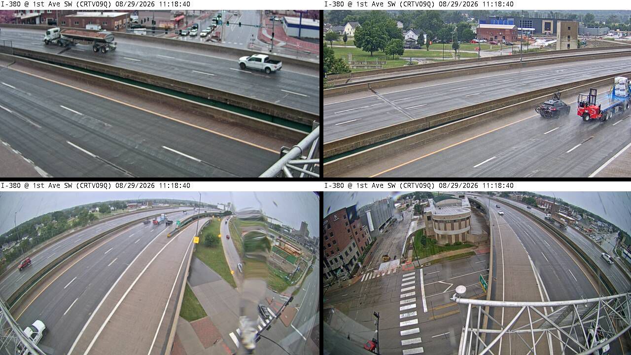 I-380 @ MM 19.8 (1st Ave SW)-Q live camera view
