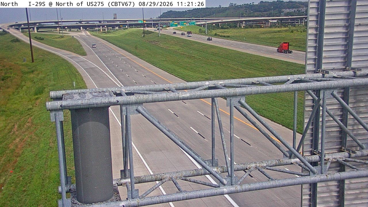 I-29 @ MM 48.2 (N of US 275) live camera view