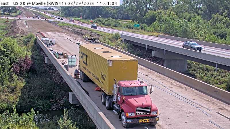 US 20 MM 18 @ Moville live camera view