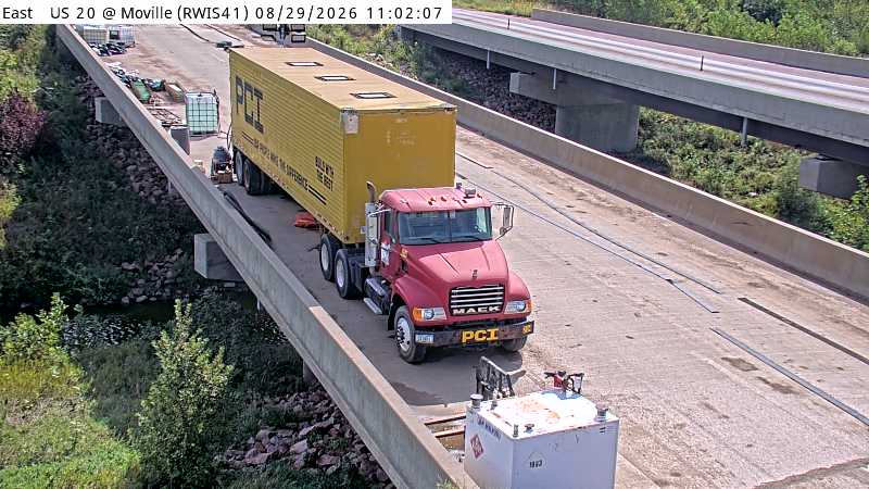US 20 MM 18 @ Moville live camera view