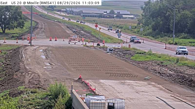 US 20 MM 18 @ Moville live camera view