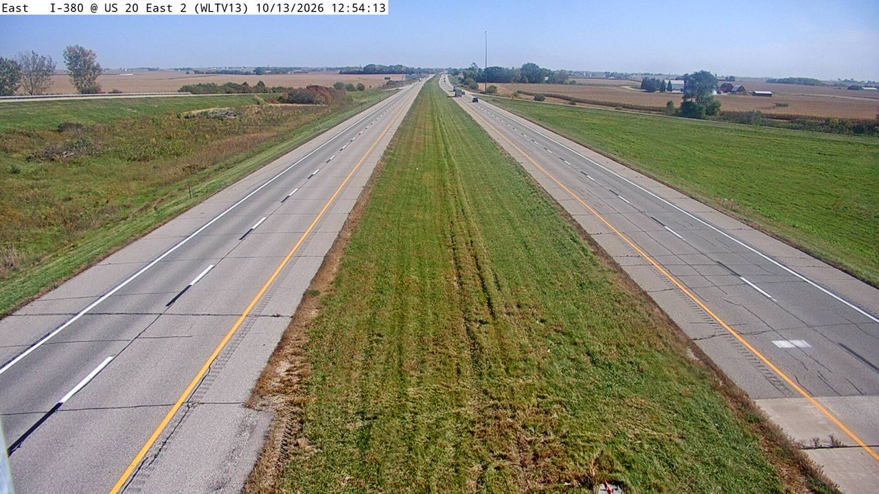 I-380 @ MM 64.9 (US 20 East 2) live camera view