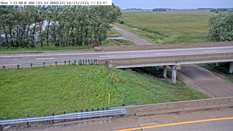 I-35 MM 187 @ Mason City live camera view
