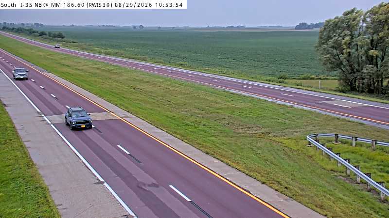 I-35 MM 187 @ Mason City live camera view