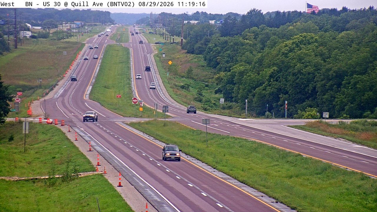 US 30 @ MM 135.5 (Quill Ave) live camera view