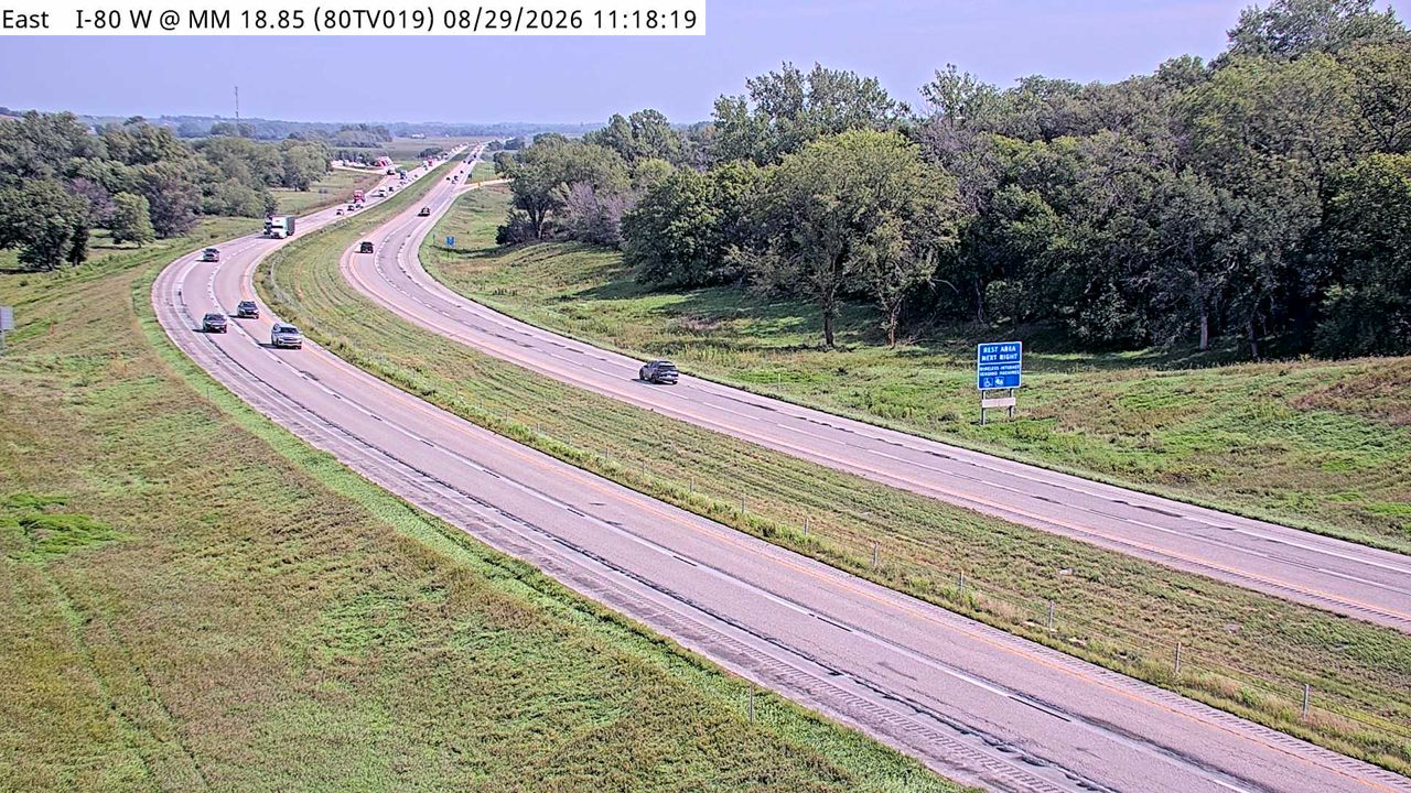 I-80 @ MM 18.6 live camera view