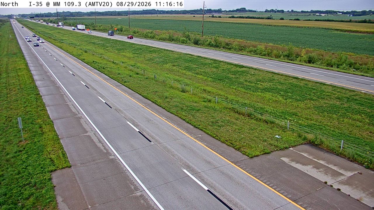 I-35 @ MM 109.2 live camera view