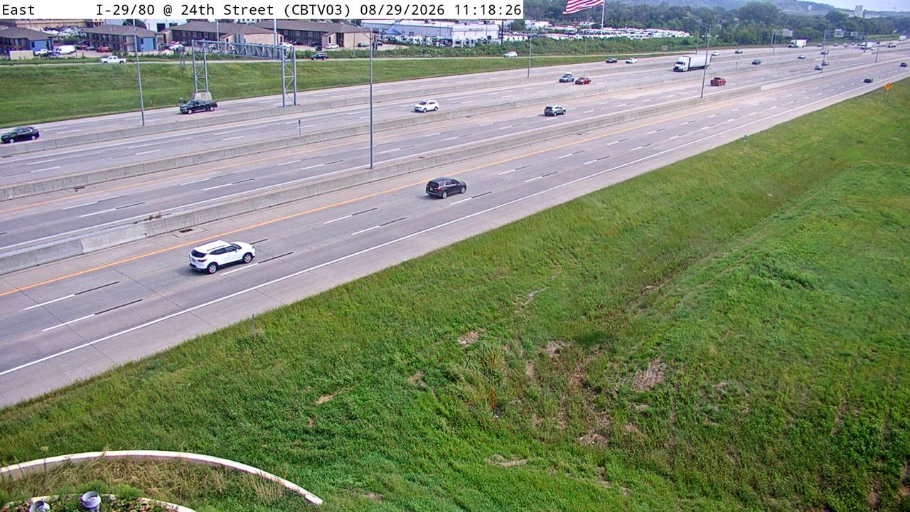 I-29/80 @ MM 50.8 (S 24th St) live camera view