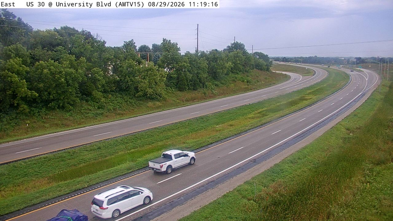 US 30 @ MM 146.7 (W of University Blvd) live camera view