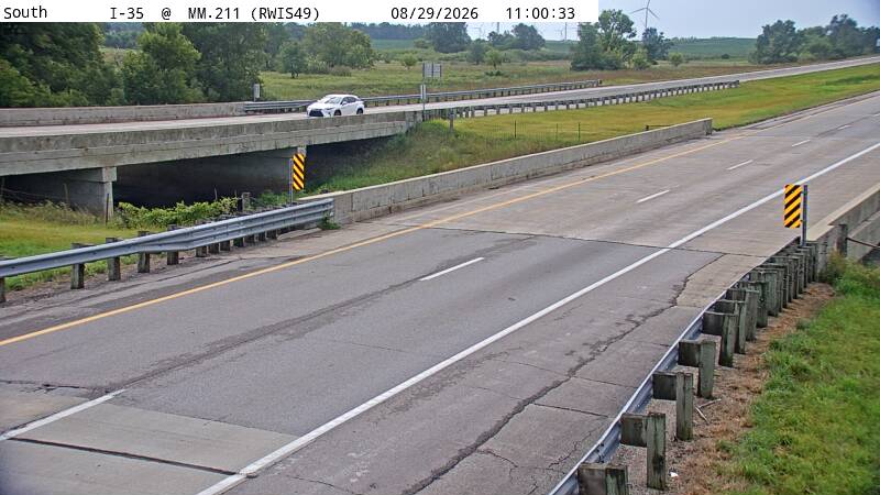 I-35 MM 211 @ Worth County/Hanlontown live camera view