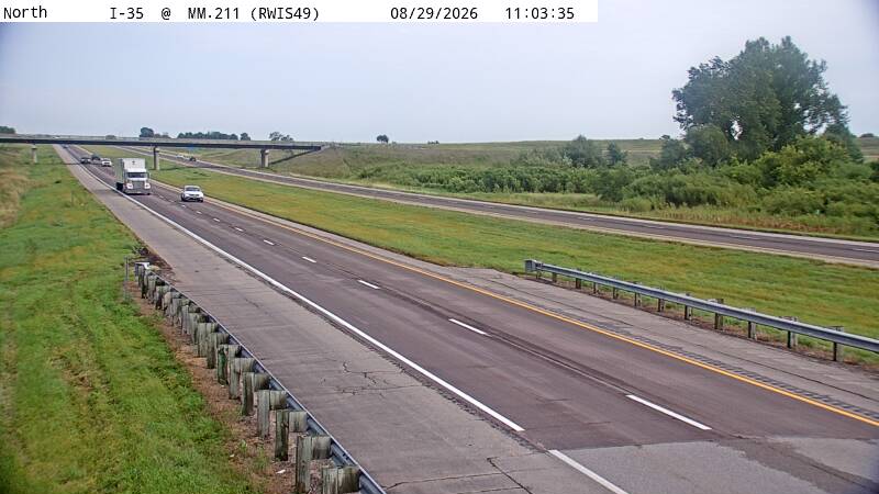 I-35 MM 211 @ Worth County/Hanlontown live camera view