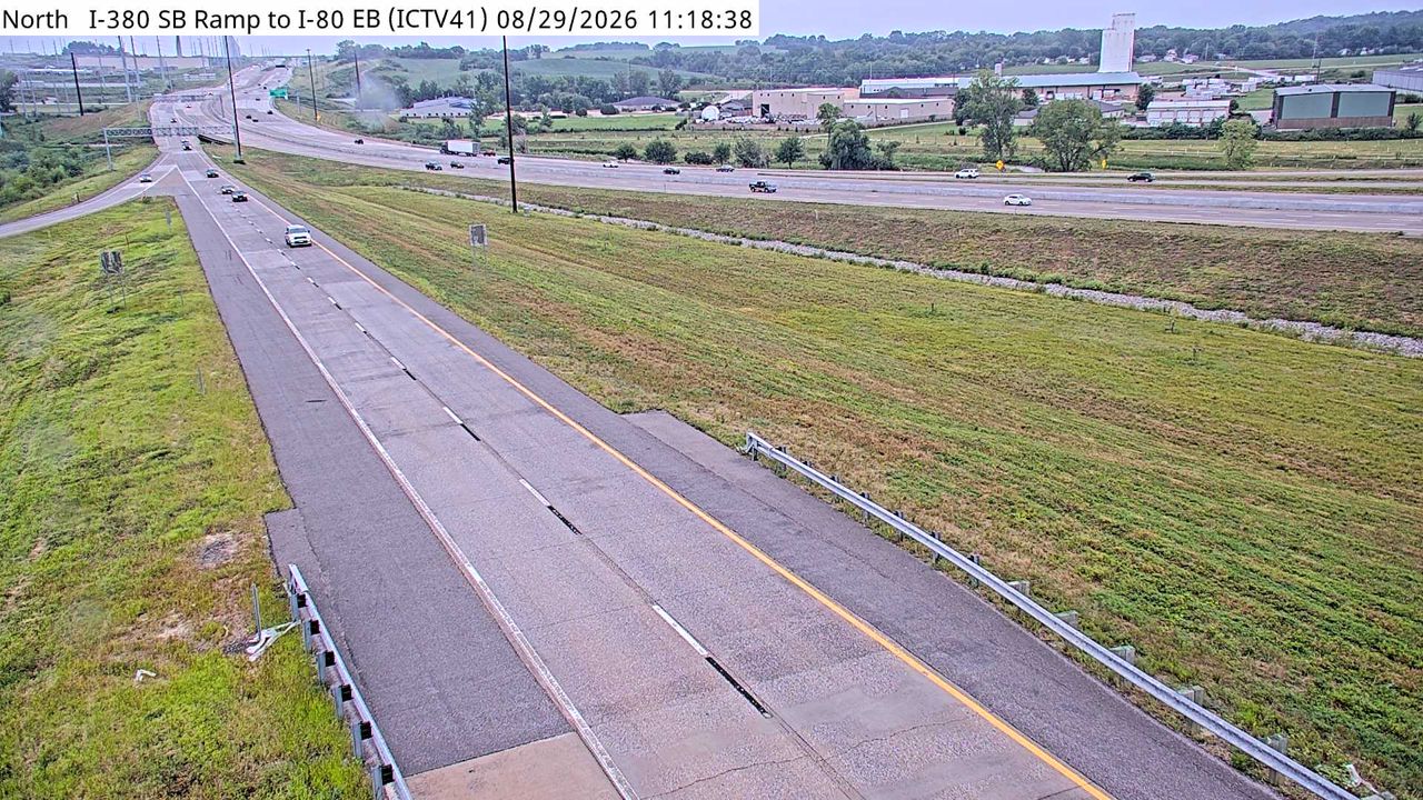 I-380 @ MM 0.2 (I-80 EB Ramp) live camera view