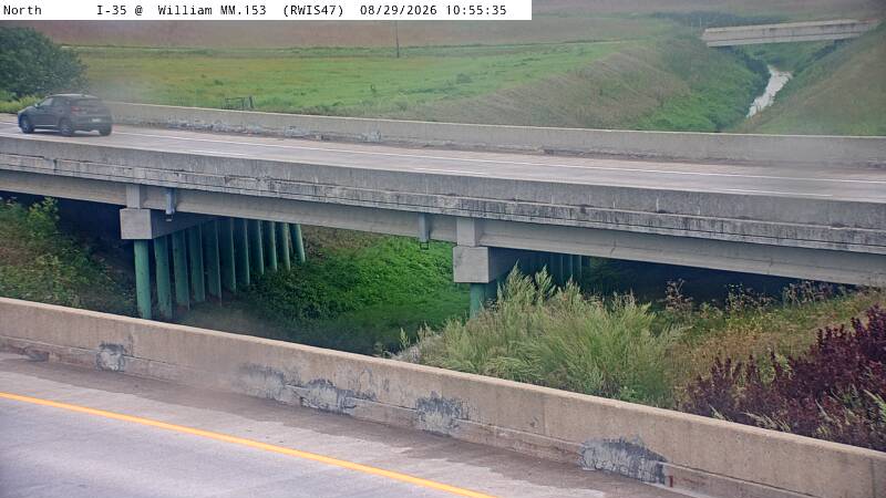 I-35 MM 153 @ Williams live camera view