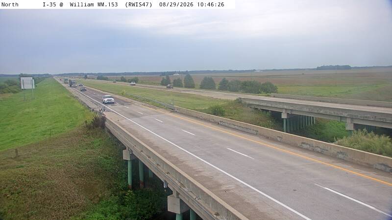 I-35 MM 153 @ Williams live camera view