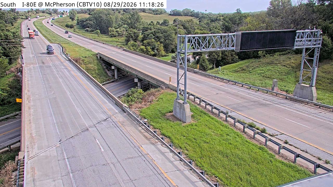 I-80 @ MM 6.6 (McPherson Ave) live camera view