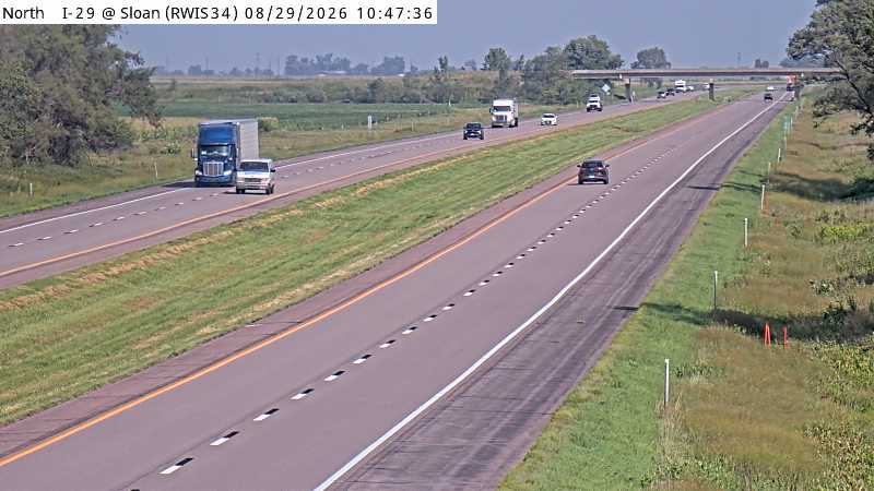 I-29 MM 124 @ Sloan live camera view