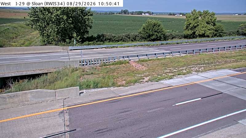 I-29 MM 124 @ Sloan live camera view