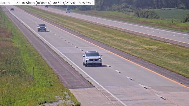 I-29 MM 124 @ Sloan live camera view