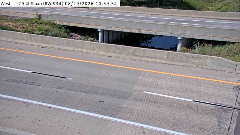 I-29 MM 124 @ Sloan live camera view
