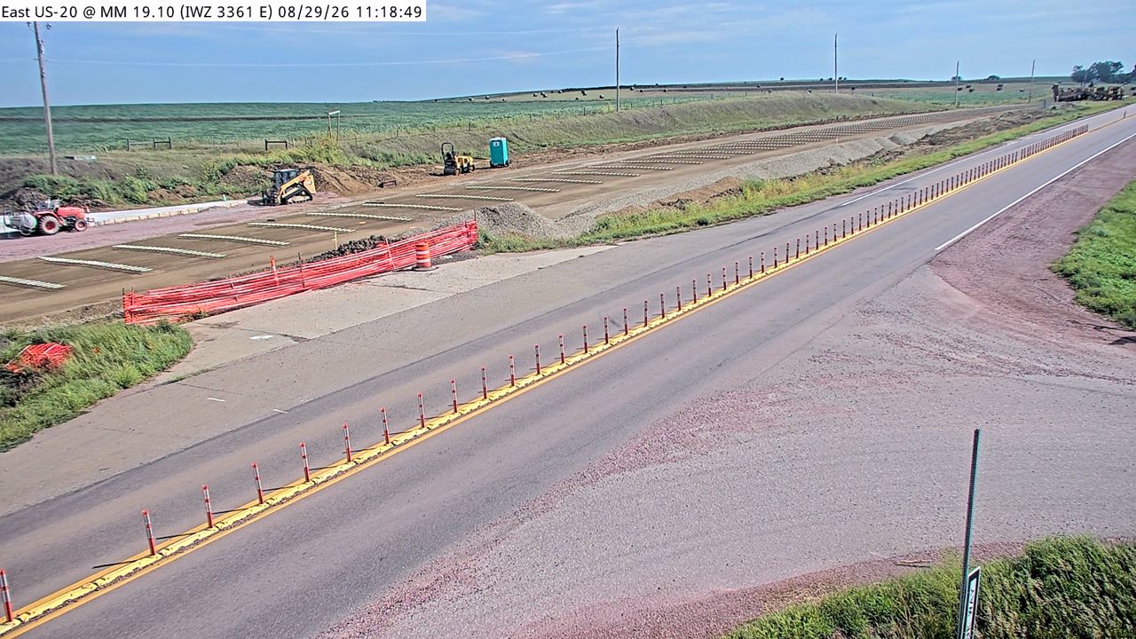 US 20 @ MM 19.1 (IWZ 3361E) live camera view